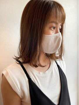 ツイギー 宮西店(TWiGGY) シークレットハイライトで柔らかベージュ