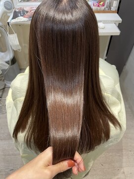 髪質改善 ソアリス 烏丸丸太町店(soiris) 髪質改善トリートメント+カラーエステafter画像 二枚目はbefore