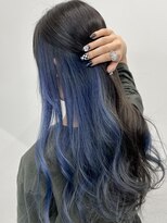 アライブ キチジョウジ(ALIVE Kichijoji)&nbsp;韓国風インナーカラー×ネイビー