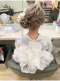 ＊ふわふわかわいい浴衣の着付けとヘアセット＊