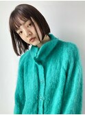 ぱつっとミニボブ_大人ガーリーチョコレートプリカール_39067