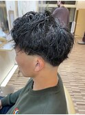 ソフトツイスト×スキンフェード