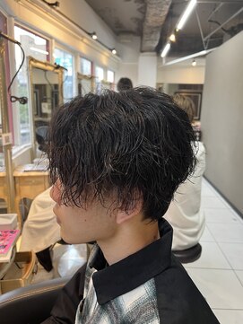 アイズ 海老名(AIZU) 波巻きパーマ 波巻きスパイラルパーマ スパイラルパーマ