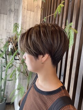 イスト(hair salon ist) 大人ショート　ベリーショート　　クセ毛ショート　ハンサム