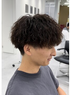 エース 栄矢場町店(Ace) 波巻きスパイラルツイストスパイラルパーママッシュメンズヘア