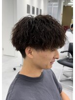 エース 栄矢場町店(Ace) 波巻きスパイラルツイストスパイラルパーママッシュメンズヘア