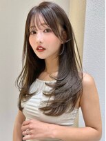 ロンド アンブル 四条烏丸(Lond ambre) ナチュラルストレートがトレンド!グレージュカラーで抜け感を!