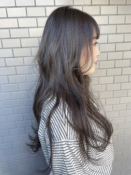 エン(en) アッシュオリーブ顔まわりレイヤー20代30代40代50代