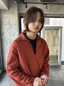 ノラジャーニー(NORA Journey) メンズボブウルフミディアム