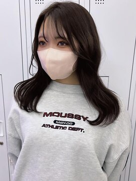 ミミヘアーガーデン(mimi hair garden) 透明感カラー / グレージュ / 韓国ヘア