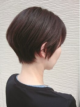 ヘア ヴィーヴル 田宮店(Hair BIVRE)の写真/シルエット・質感を重視し、カバーしたい顔周りも再現性の高い繊細なカット技術で美しく仕上げます♪