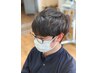 【メンズの方オススメ】シャンプーカット＋頭皮ケアヘッドスパ