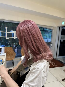 マージュ ギンザ(marju GINZA) ☆大人気カラー ピンクカラー ブリーチカラー