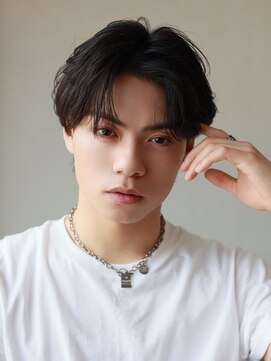 ソイクフ(SOY KUFU) MEN'S HAIRダークアッシュカルマパーマ