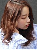 20代30代40代メルティーカラー大人可愛いなみなみウェーブロング