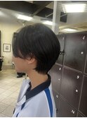 ハンサムショート／黒髪ショート