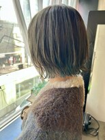 ルポル 大通店(rupolu)&nbsp;グリーンな外ハネボブ