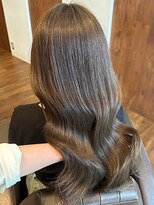 シェール(cher) 艶髪韓国レイヤー/ココアベージュ【cher西宮北口:MAYA】