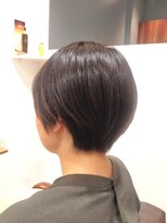 ヘアー グリーン(hair green)&nbsp;30代40代50代/ショートボブ/ツヤ髪スタイル/黒髪スタイル