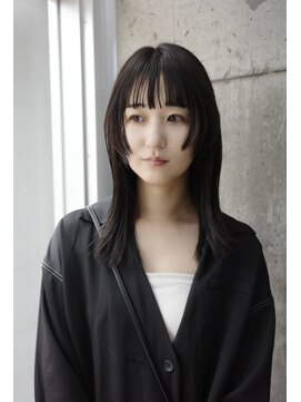 蜃気楼 マッシュロングボブ