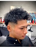 ツイストパーマ ジェットフェード