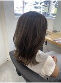 透明感ベージュラベンダーブラウンオリーブグレージュ