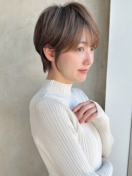 アフロート ルヴア(AFLOAT RUVUA) 似合わせ ショート ボブ 30代 40代 小顔 新宿 ひし形 前上がり