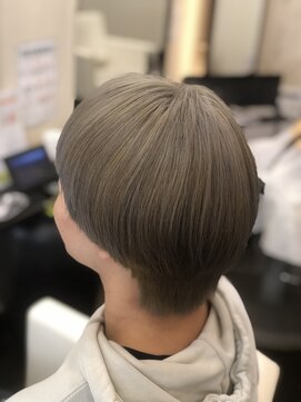 ヘアメイク サン(Hair Make Sun) マッシュウルフ グレージュ