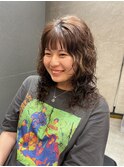 ロングウェーブパーマ