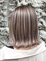 ルージュシー 堀江(RU10C)&nbsp;髪質改善/ハイライト/ブリーチ/ベージュ/レイヤーカット/韓国