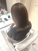 ゴットフロー(GOTTO FLOW) 細めハイライト/ベージュカラー/切りっぱなし