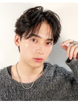 オーシャントーキョー ホワイト 原宿(OCEAN TOKYO WHITE)&nbsp;リバースセンターパートコンマセンターパートツーブロパーマ