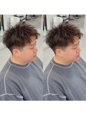 ショートパーマスパイキーパーマ