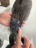 【指通り滑らか】潤い凝縮トリートメント+カット ¥9000→¥8500