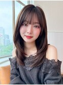前髪ありミディアムレイヤー【浦和】