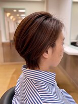 カット クラブ 大人のショートボブ+メテオカラー 【METEO、メテオカラー】