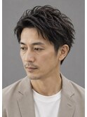 【麻布十番・六本木】アップバング/メンズショート/ビジネス