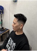 フェザーアップピンパーマ
