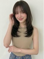 ユーフォリア 青山(Euphoria)&nbsp;バタフライカットラベンダーカラーショートレイヤーくびれヘア☆