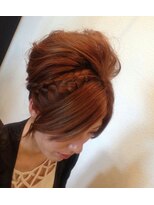 ヘアデザイン クラフト(HAIR DESIGN CRAFT) フェミニン御呼ばれスタイル