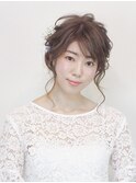 花嫁結婚式ロングヘアアレンジ【ヘアアレンジ　立川/立川南/袴】