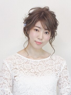 ロカット サロン(Roquat Salon) 花嫁結婚式ロングヘアアレンジ【ヘアアレンジ　立川/立川南/袴】