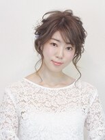ロカット サロン(Roquat Salon) 花嫁結婚式ロングヘアアレンジ【ヘアアレンジ 立川/立川南/袴】