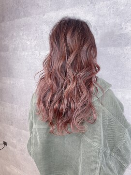 アンダーバーホワイト 天王寺阿倍野店(_WHITE) ピンクバレイヤージュ