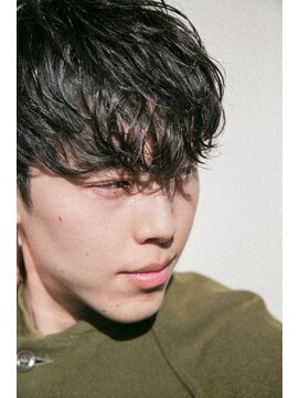 ワク(WAKU) 『WAKU』クセ毛風ツイストスパイラル　アッシュブラック