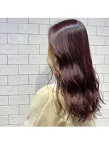 ループウエスト(LOOP WEST)&nbsp;カシス×インナーカラー