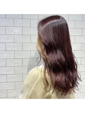 ループウエスト(LOOP WEST) カシス×インナーカラー