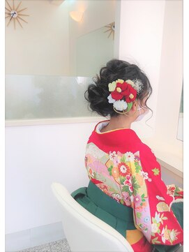 プリマベーラ(Primavera) 卒業式のヘアセット・はかま着付け 25