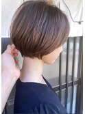 コンパクトでもゆったりショートボブ♪