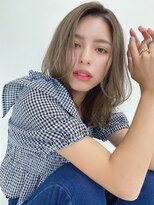 ルービック 難波(Rubik's) 大人可愛いくびれミディ（かきあげグレージュカラー）